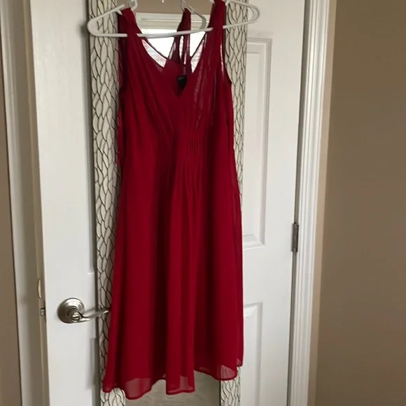 esprit red dress Esprit Red Rope Dress